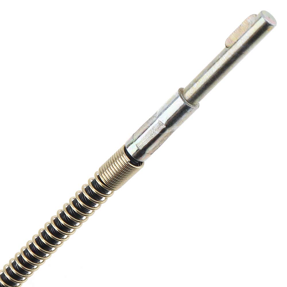 ChgImposs 3.2Ft/98CM Flexible Shaft Drill Bit Extension - 8mm Chuck Compatible with Table Grinder & Electric Drill | Multi-Purpose Flex Shaft Inner Tube Core for DIY, Woodworking, Metalworking & Home Repairs
