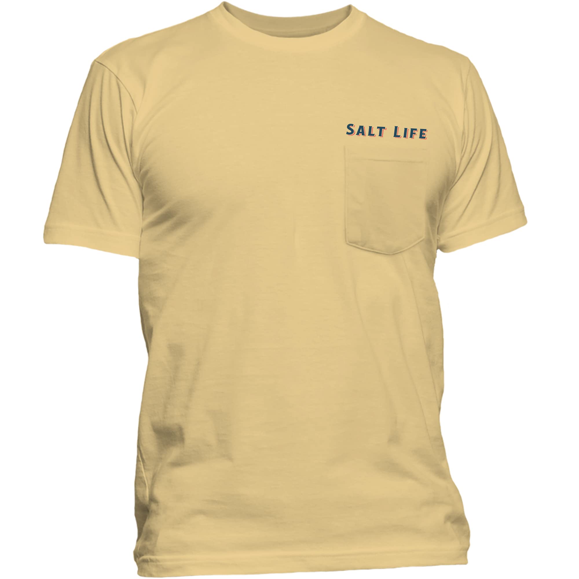 Salt Life Men's Speedy Tuna Graphic Short Sleeve Crew Neck T-Shirt - Comfortable Casual Wear for Beach, Fishing & Outdoor Activities