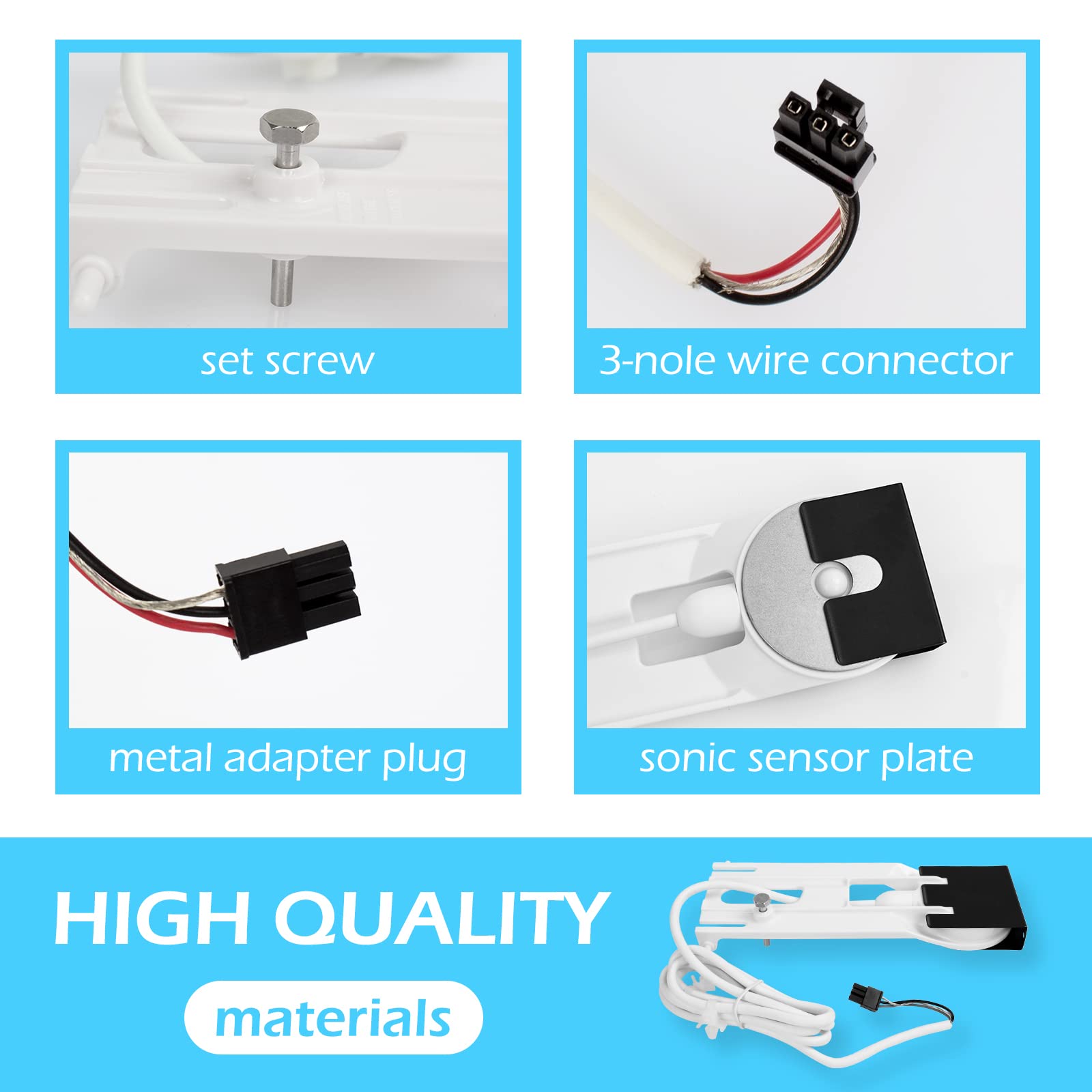 Manitowoc Ice Thickness Probe Assembly Replacement - Compatible with Ice Machine Parts for Accurate Ice Thickness Control | Perfect for Commercial Ice Makers in Restaurants, Bars, and Hotels