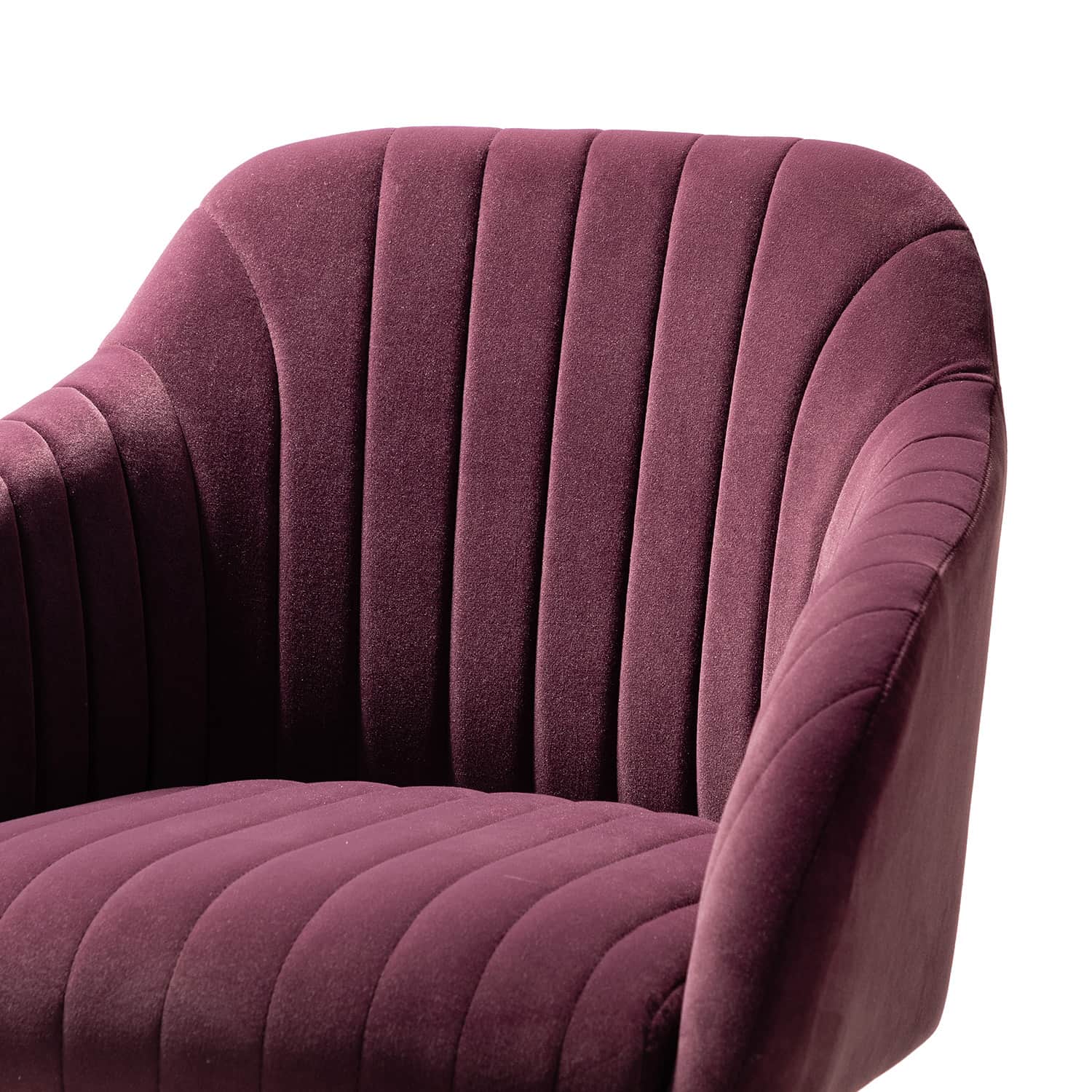 Luxury Velvet Office Chair - Ergonomic Desk Chair with Adjustable Height for Home & Workspace - Perfect for Remote Work, Gaming & Study