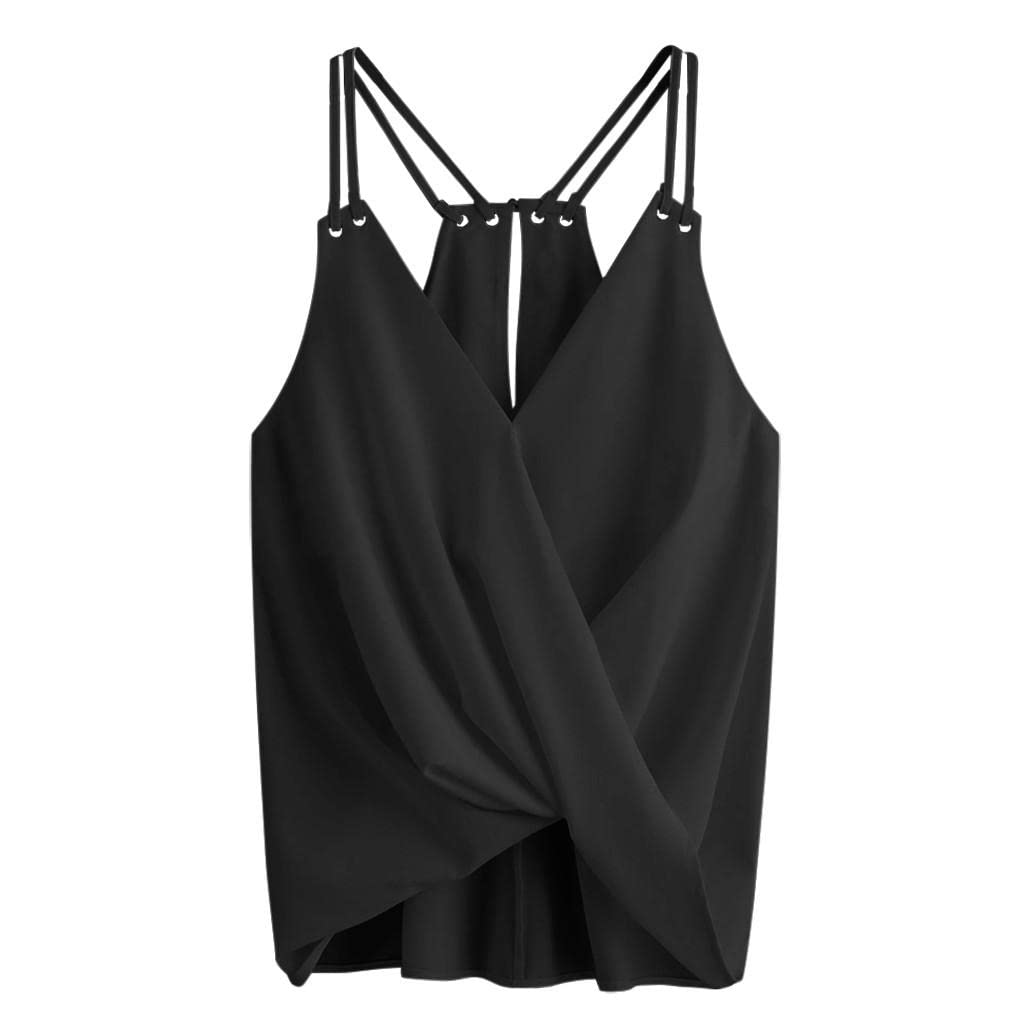 Women's Casual & Workout Tank Tops - Racerback Open Back Sleeveless Yoga Shirts for Gym, Running & Everyday Wear
