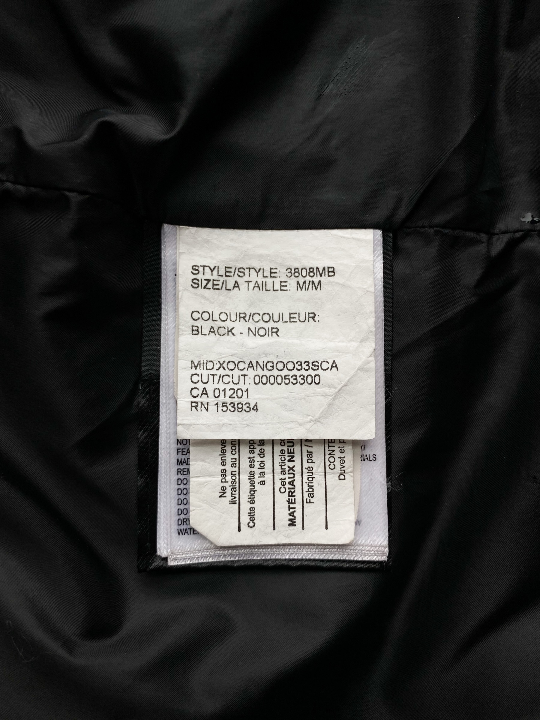 Canada Goose Black Wyndham Black Label Men's Winter Parka - Premium Waterproof Down Jacket for Extreme Cold Weather | Outdoor Activities & Urban Style