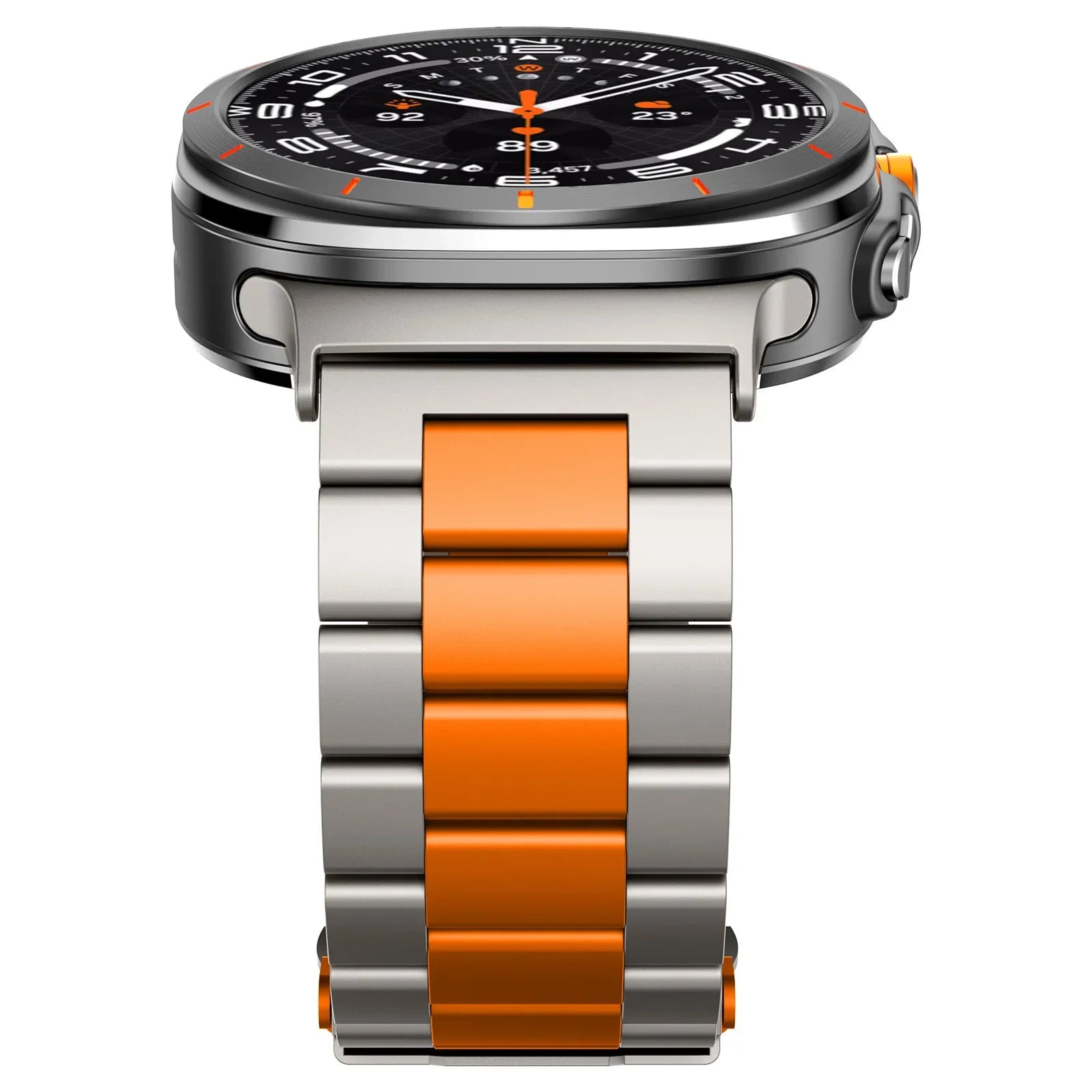 Premium Stainless Steel Band for Samsung Galaxy Watch Ultra - Durable & Stylish Smartwatch Strap for Men, Workout, Outdoor & Everyday Wear