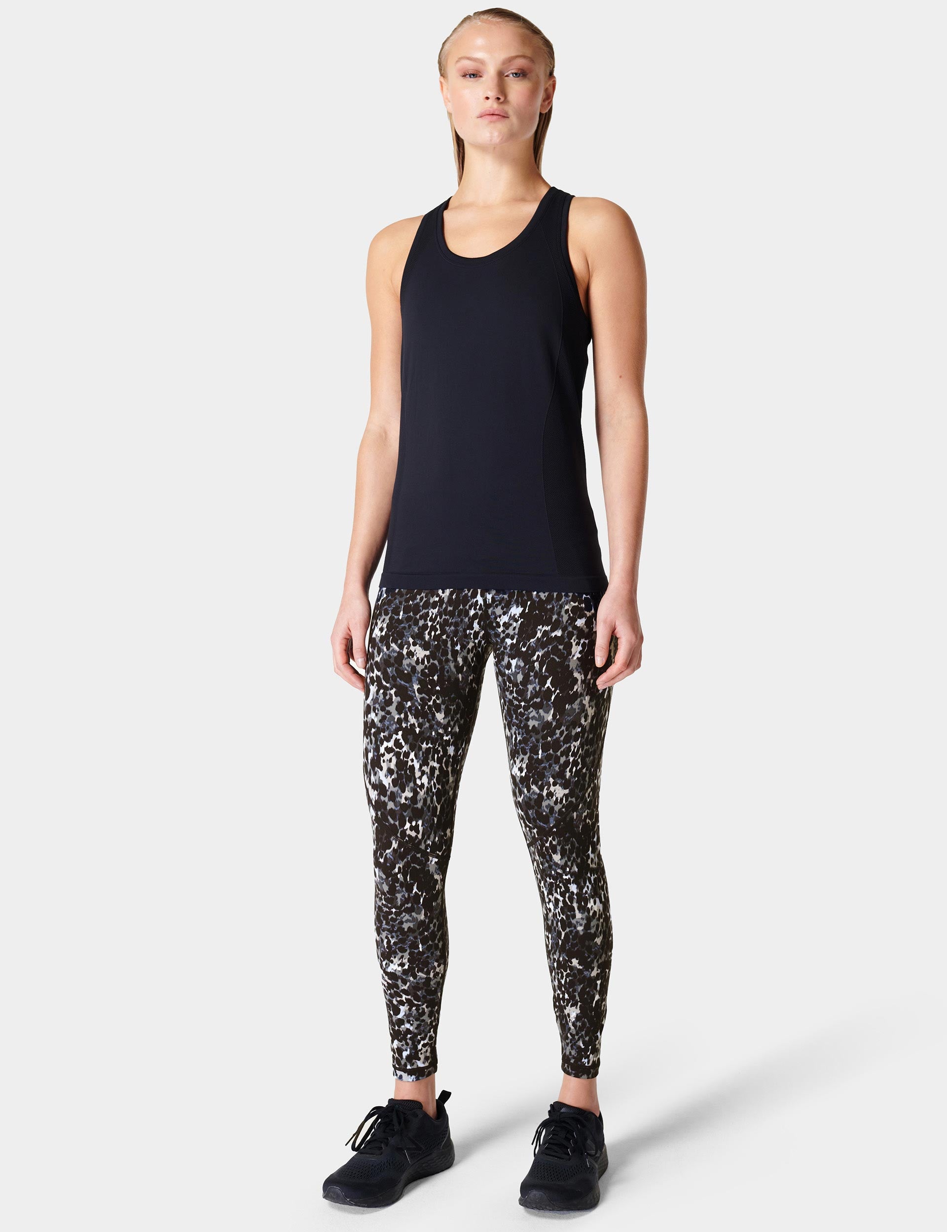 Seamless Gym Vest for Athletes - Black | Workout, Running & Training Top for Men & Women