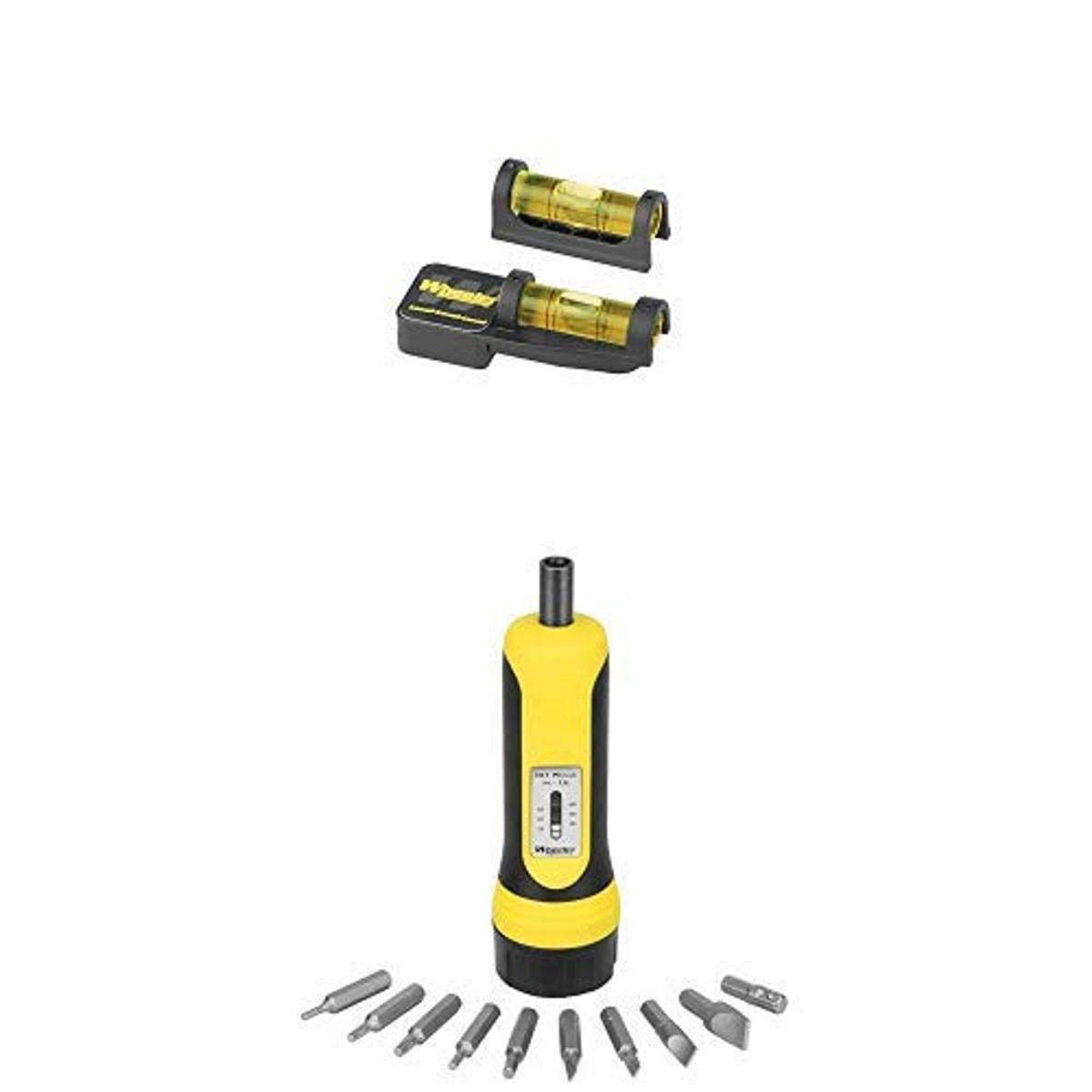 Wheeler Engineering Scope Mounting Leveling Tool & Caldwell Steady Rest for Rifle Scopes - Precision Gunsmithing Accessories for Hunting, Shooting Range & Long-Range Accuracy (Color Options Available)