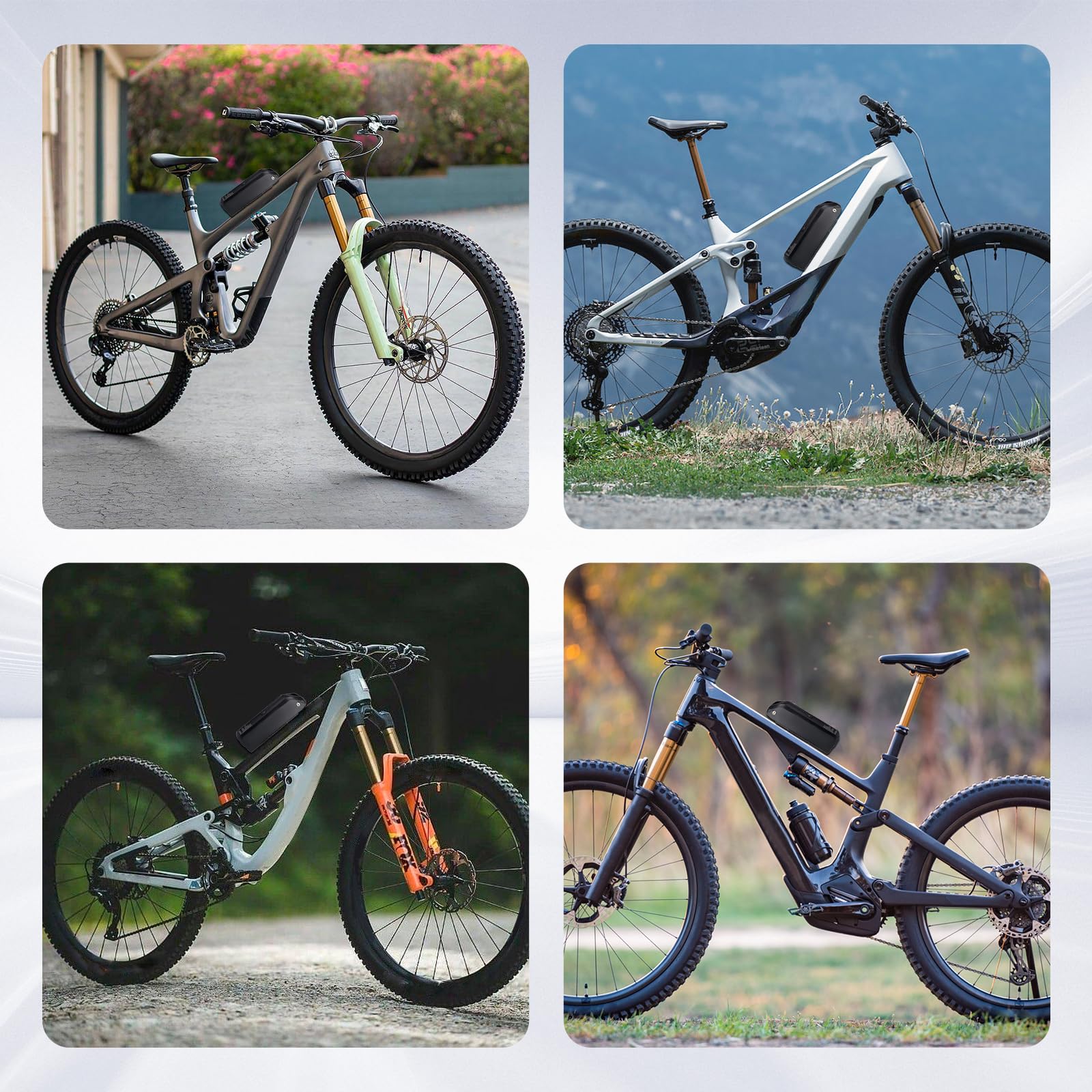 48V 52V Lithium Ebike Battery Pack with 2A Fast Charger | BMS Protection | USB Port & LED Display | Compatible with Electric Bikes & Scooters | Perfect for Commuting, Mountain Biking & Urban Travel