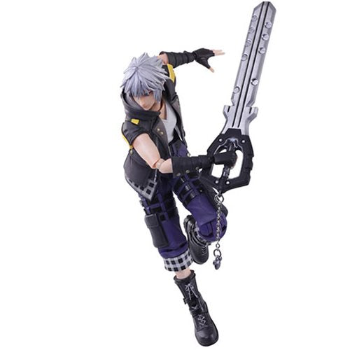 Bring Arts Kingdom Hearts III Riku Action Figure by Square Enix - Collectible Anime Character Model for Display & Gaming Fans