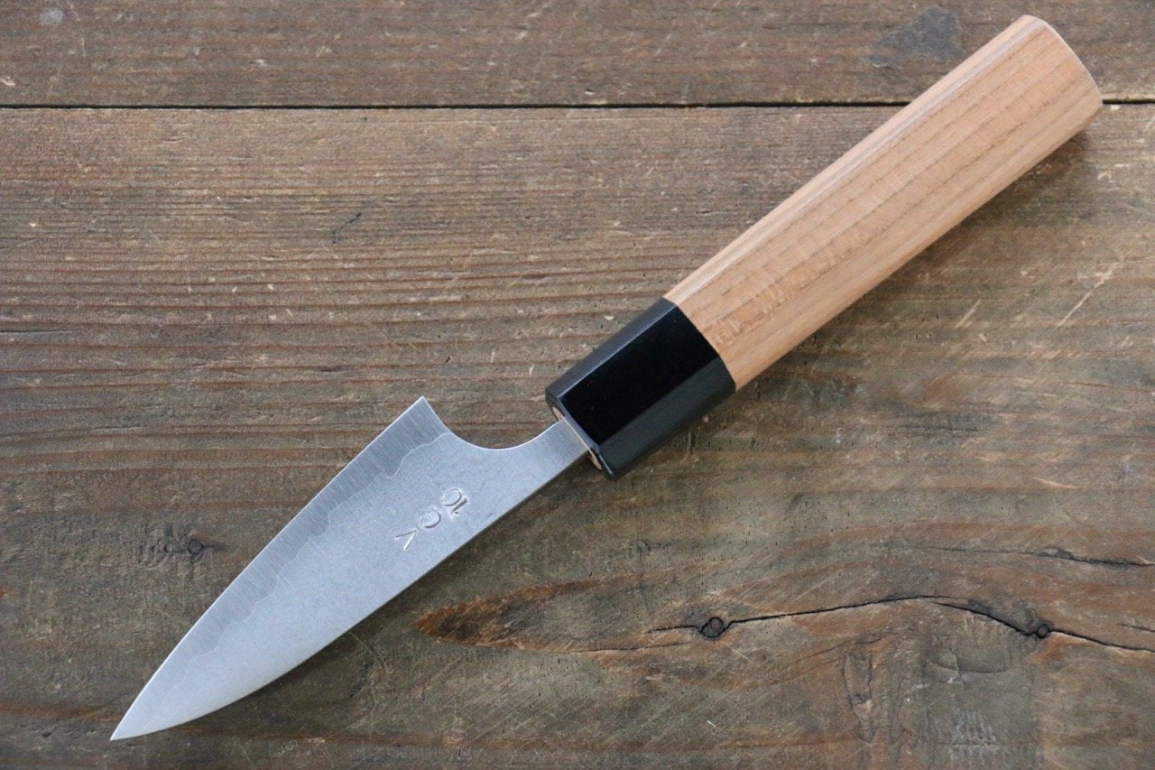 Nao Yamamoto VG10 Damascus Petty Utility Knife 150mm - Japanese Yew Wood Handle - Perfect for Slicing, Peeling & Precision Cutting in Kitchen & Cooking