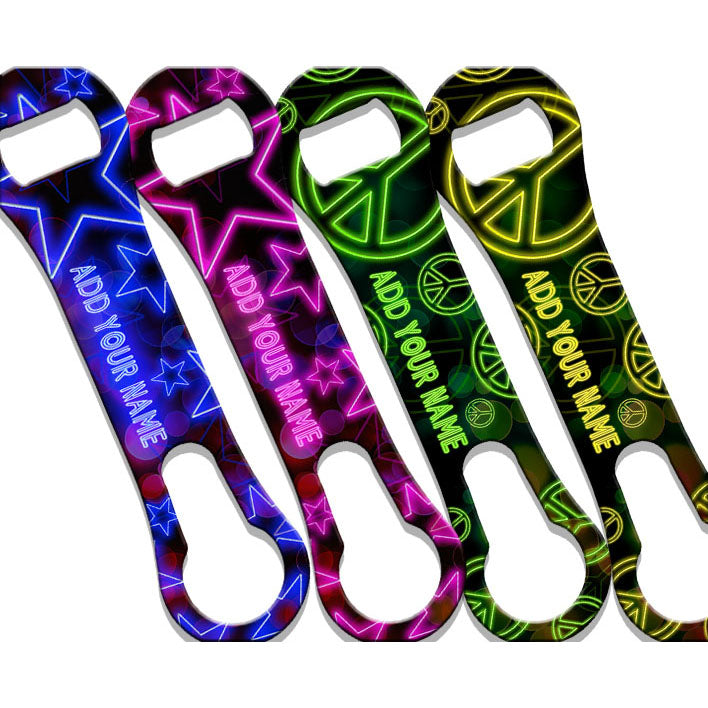 Custom V ROD® Bottle Opener - Neon Series with Multiple Color Options | Perfect for Bars, BBQs, and Gifts