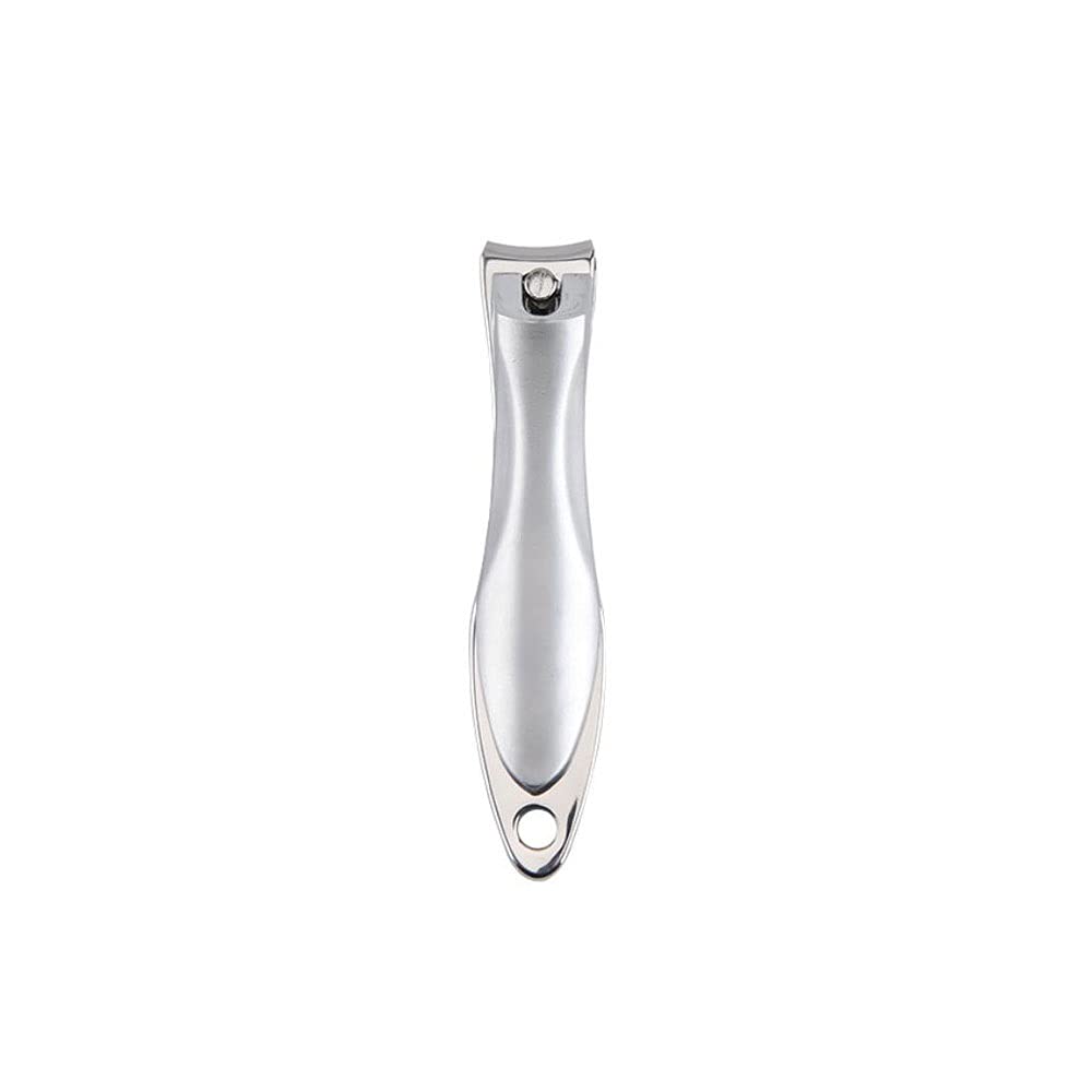 Professional Stainless Steel Toe Nail Clippers - Small Silver Nail Cutter, Trimmer & Cuticle Nipper for Manicure & Pedicure | Perfect for Home, Travel & Salon Use