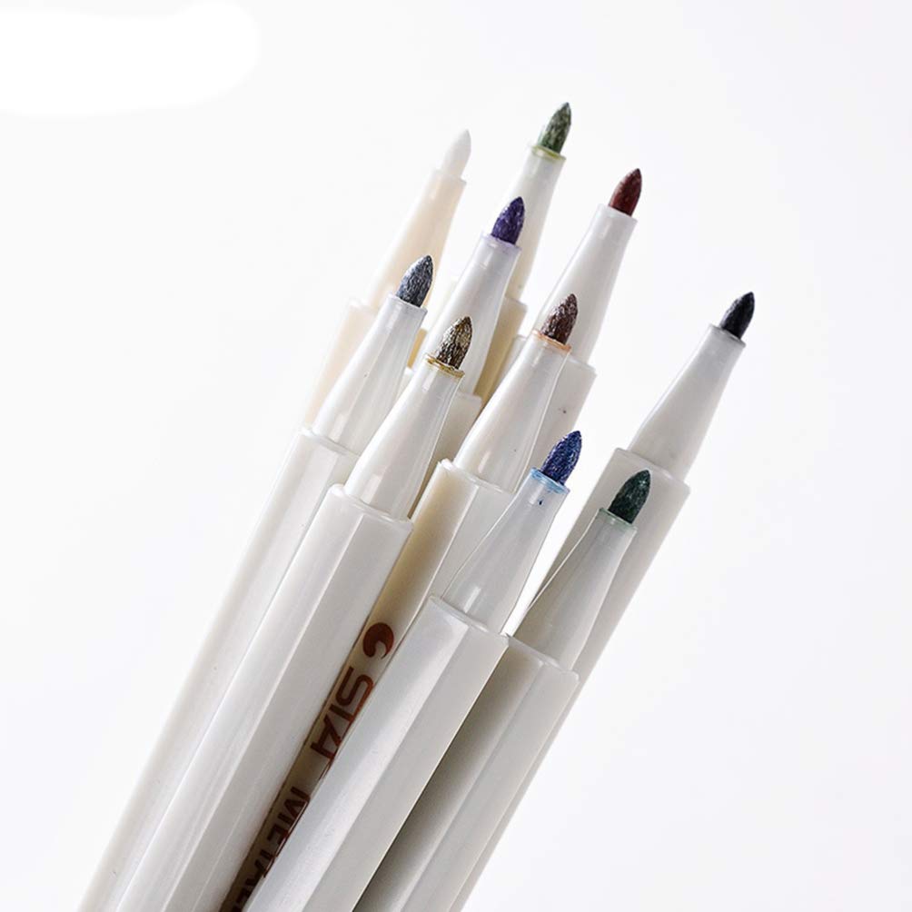 YARNOW Paint Pens - 24 Colors Fine Tip Bullet Journal Pens for Note Taking, Planner, Doodling & Art Markers (Golden) - Perfect for Scrapbooking, Calligraphy & DIY Crafts