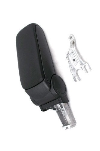 Premium Black Leather Center Console Armrest for Audi A4 B6 (2002-2005) - Comfort Upgrade & Interior Protection - Perfect for Long Drives & Daily Commutes