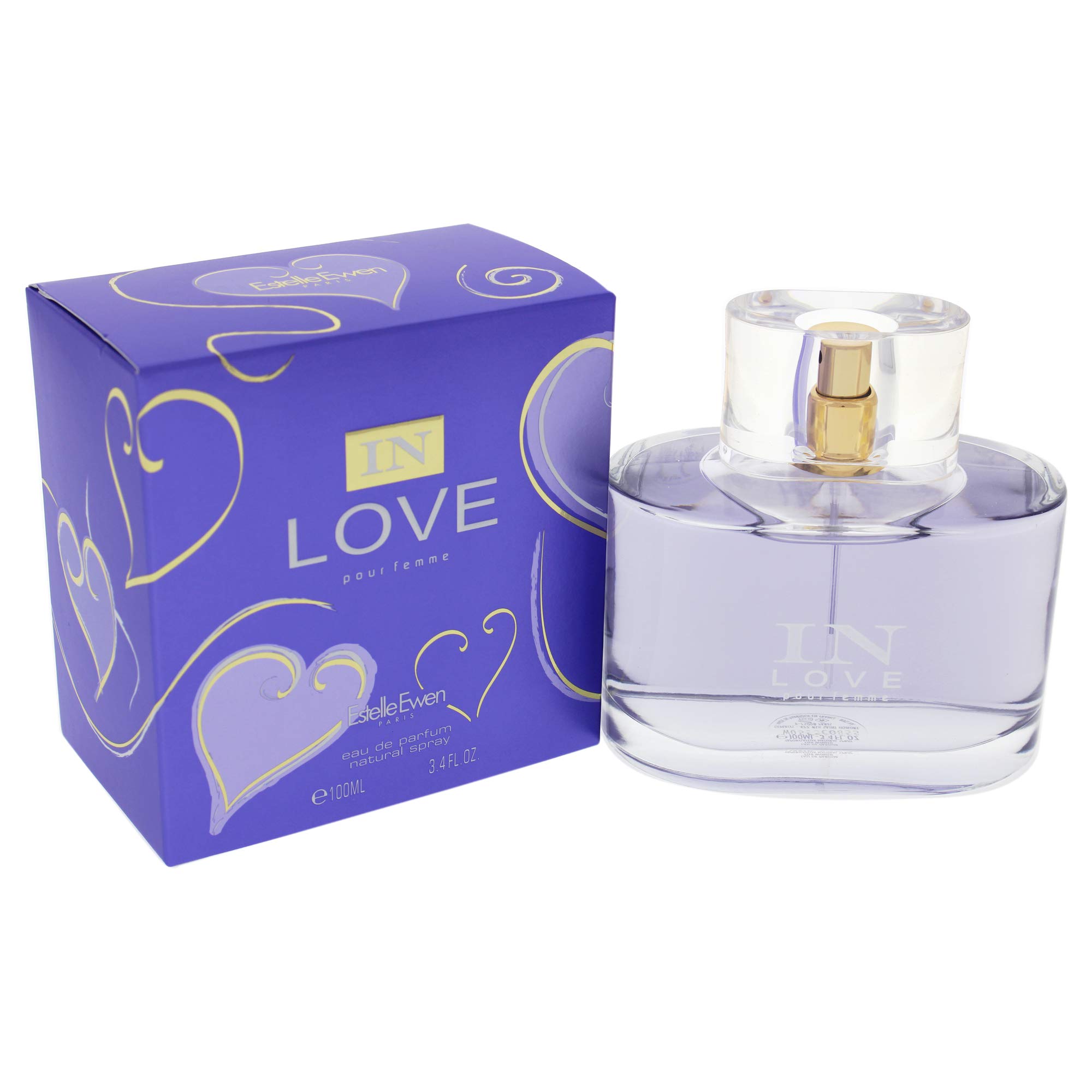 In Love Women EDP Perfume Spray 3.4 oz - Floral Fragrance for Date Night & Special Occasions