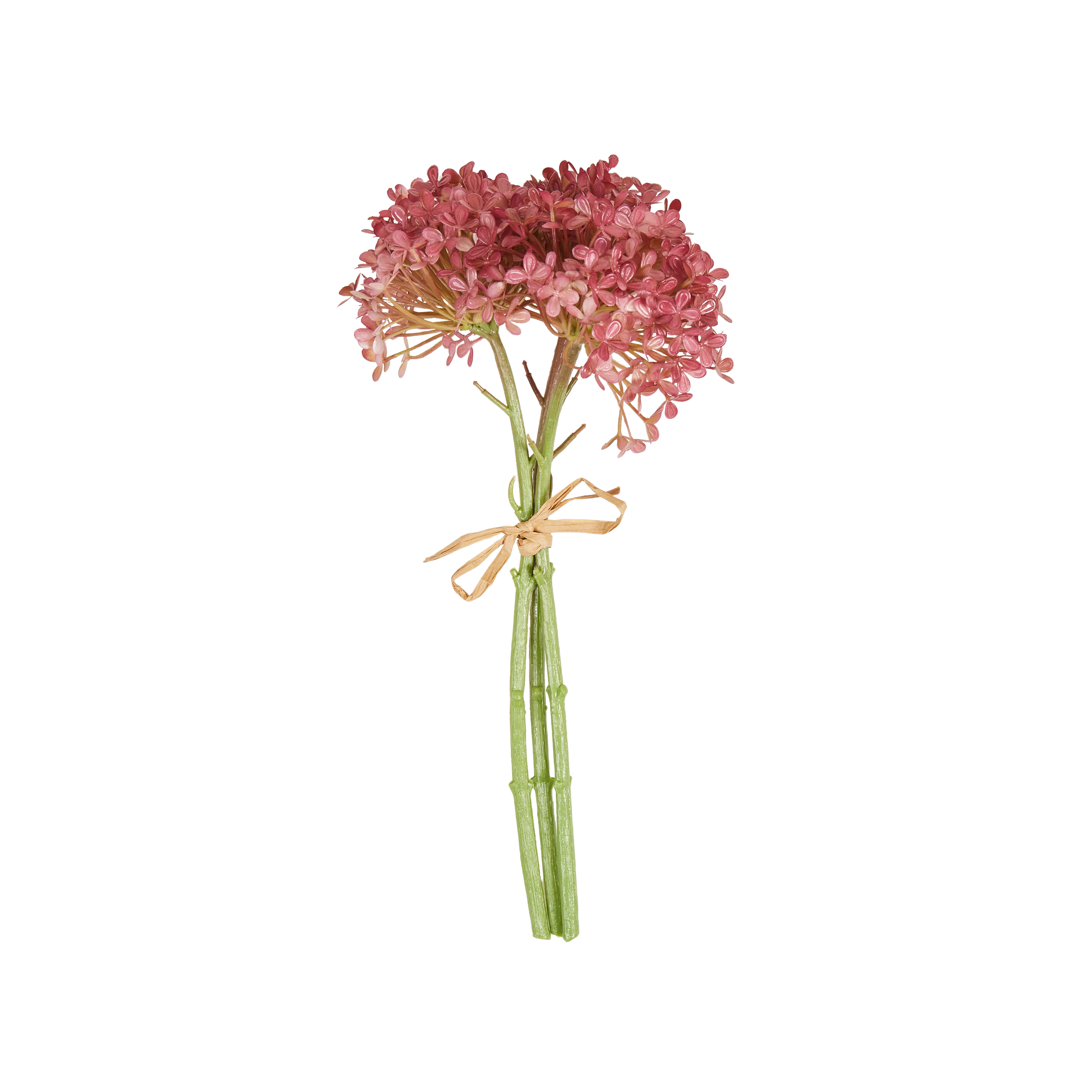 Artificial Hydrangea Flower Bunch - Realistic Fake Floral Arrangement for Home Decor, Wedding Centerpieces, and Party Decorations