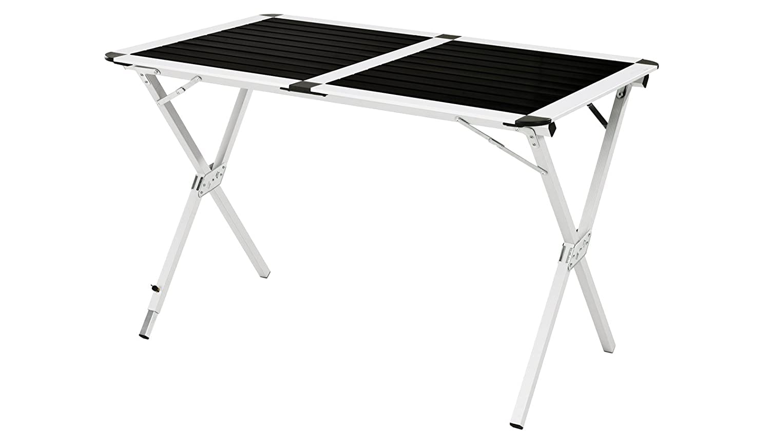 Easy Camp Rennes Folding Camping Table - Large Portable Picnic Table for Outdoor Adventures, Hiking, Beach & Backyard BBQs (Grey)
