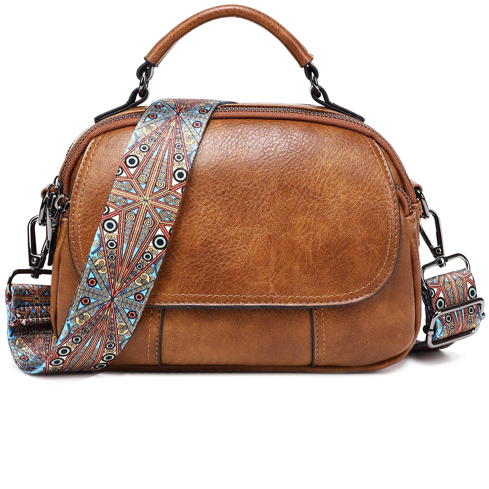 SQLP Mini Crossbody Bags for Women - Cute Small Purse with Adjustable Guitar Strap, Lightweight Shoulder Handbag for Daily Use, Travel & Shopping