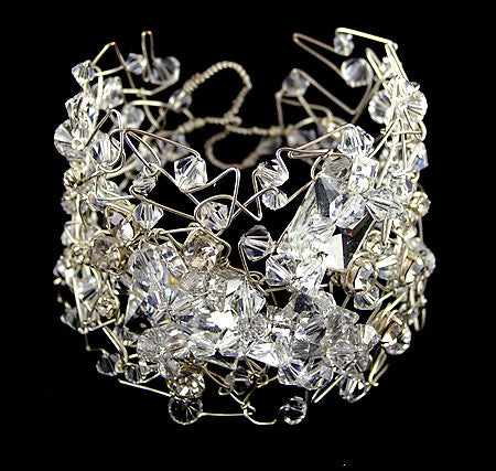 Kezani Jadore Cuff Bracelet - Elegant Gold Plated Bangle for Women | Perfect for Parties, Weddings & Everyday Wear