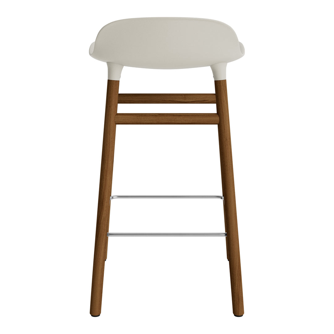 Modern Wooden Counter Stool with Sturdy Wood Legs - Perfect for Kitchen Islands, Breakfast Bars & Home Decor