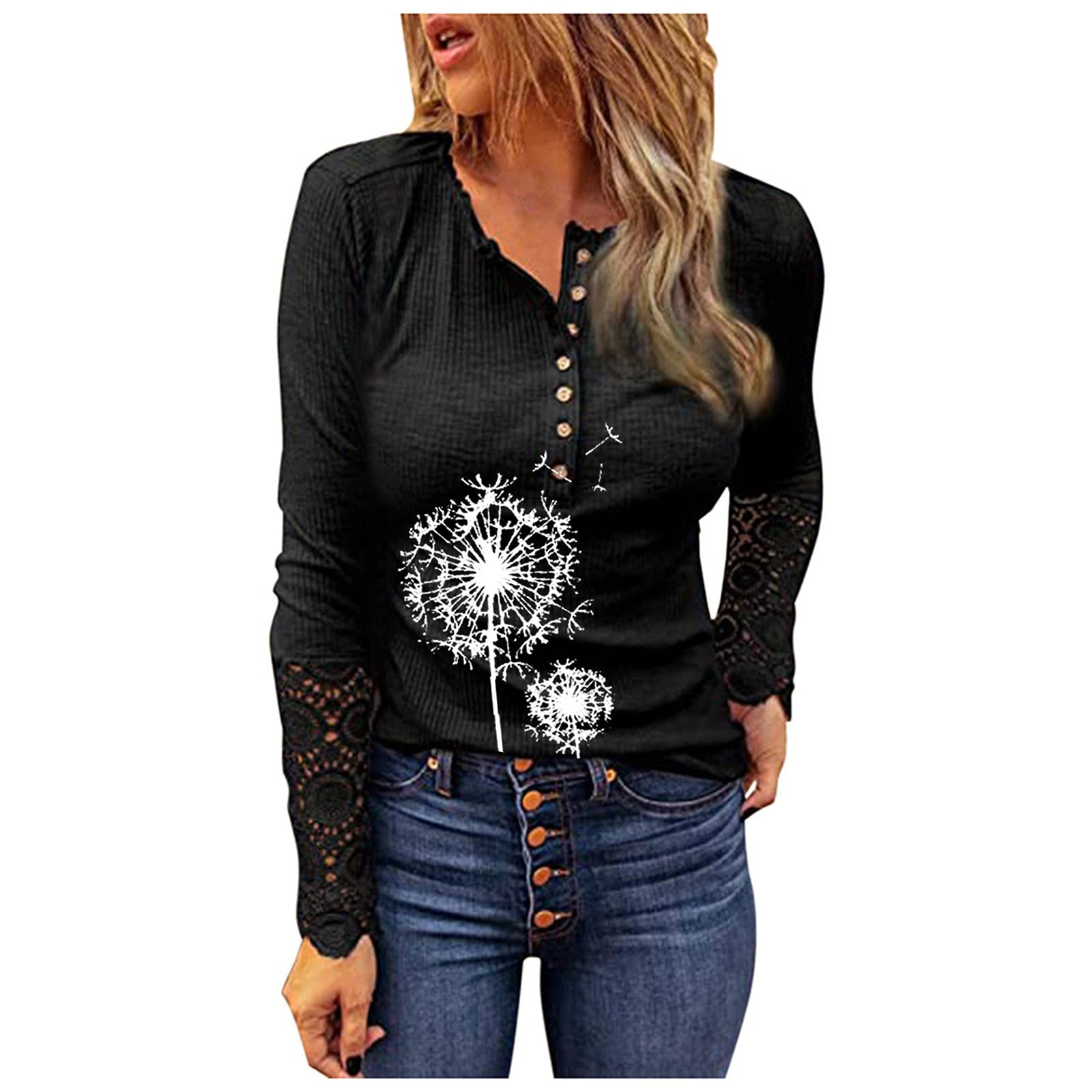 2024 Women's Fashion Long & Short Sleeve V-Neck Blouses - Basic Casual T-Shirts & Summer Tops for Work, Dating & Everyday Wear