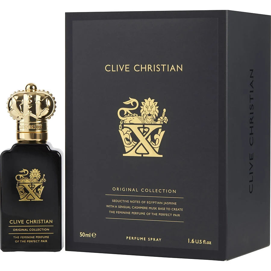 Clive Christian X Feminine Eau de Parfum Spray for Women - Luxury Floral Scent for Evening Events & Romantic Occasions