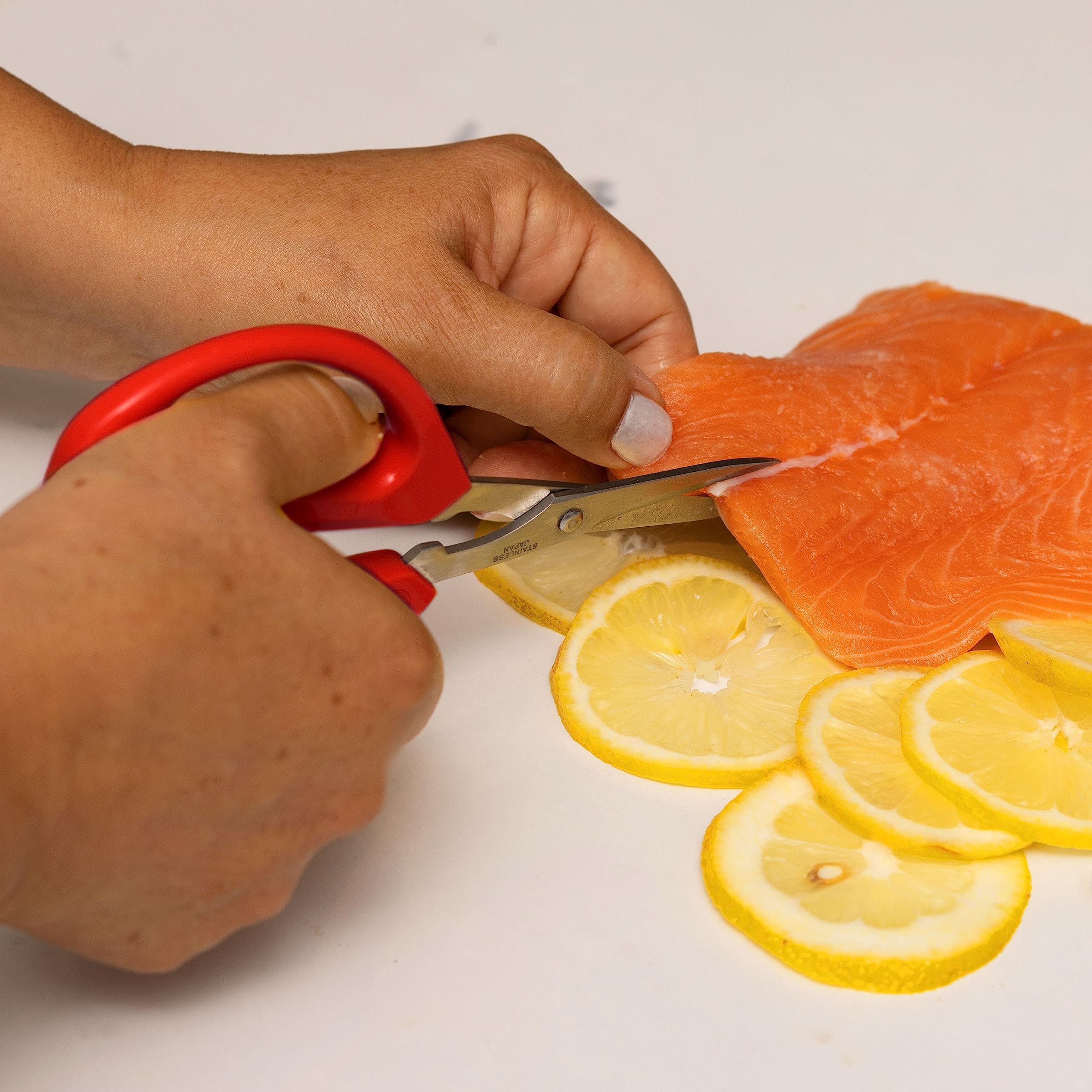 Joyce Chen Kitchen Scissors - All-Purpose Shears with Comfort Grip for Cooking & Crafting