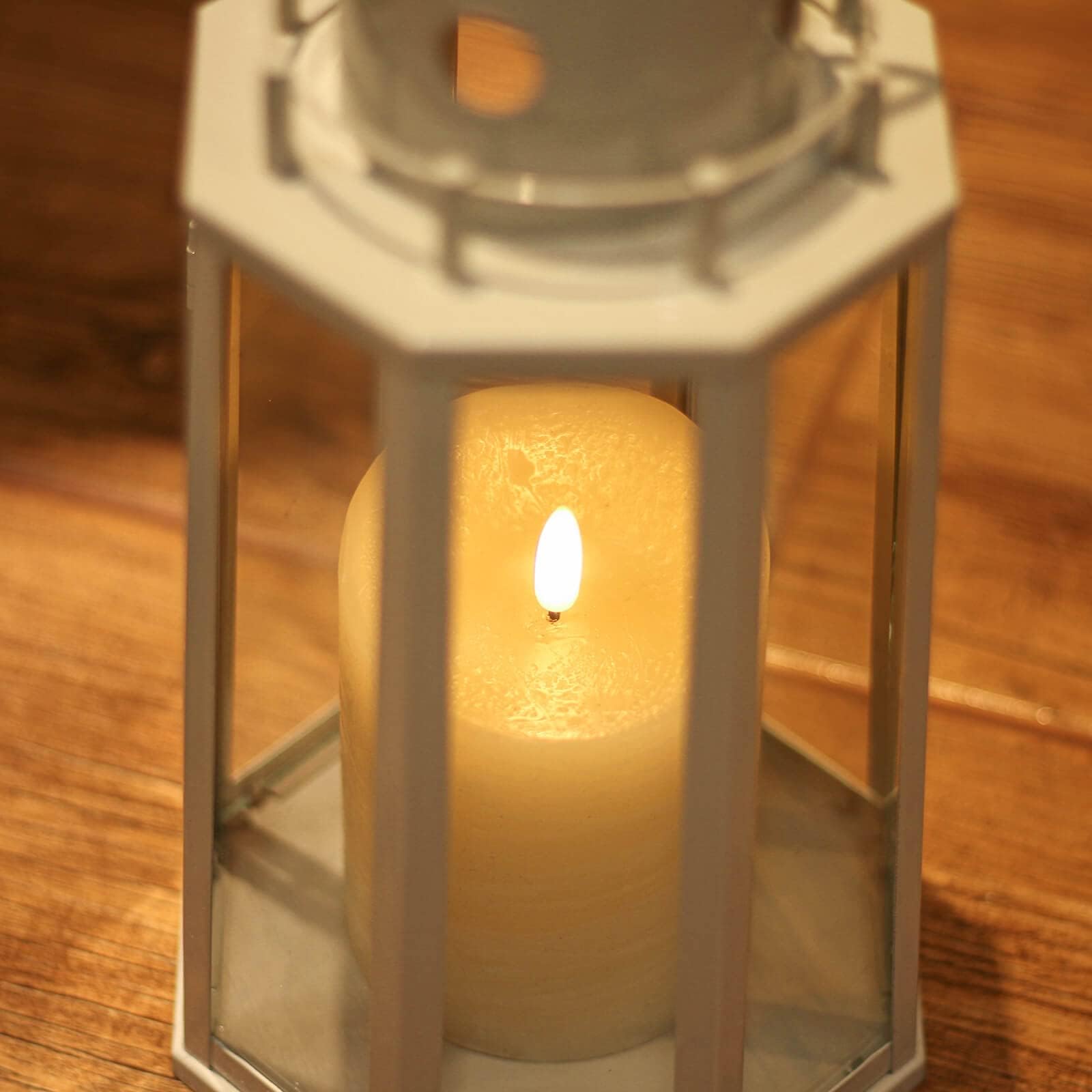 ANGELLOONG Flameless LED Candles with Remote - Real Wax Battery Operated Fake Candles with Timer, Set of 3 Ivory White Pillar Candles - Perfect for Valentine's Day, Weddings, Holiday Parties & Home Décor - Creates Romantic Ambiance for Dining, Meditation & Relaxation