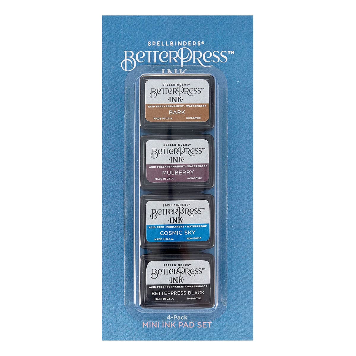 Spellbinders BetterPress Letterpress Essentials Kit - Premium Plates, Inks & Cardstock Panels for DIY Card Making & Scrapbooking | Perfect for Wedding Invitations, Greeting Cards & Craft Projects