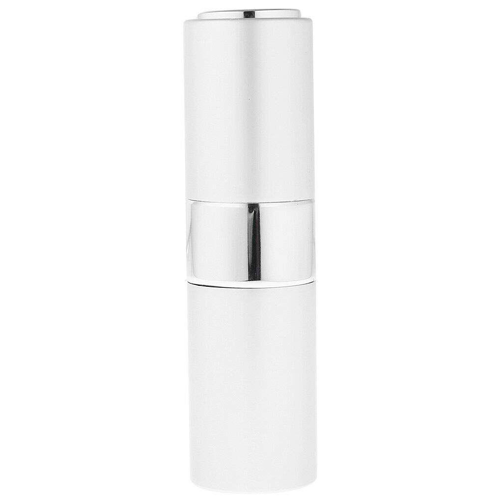 15ml Portable Silver Perfume Atomizer Bottle - Travel-Friendly Refillable Spray for Women | Perfect for On-the-Go Touch Ups, Gym Bag & Makeup Kit