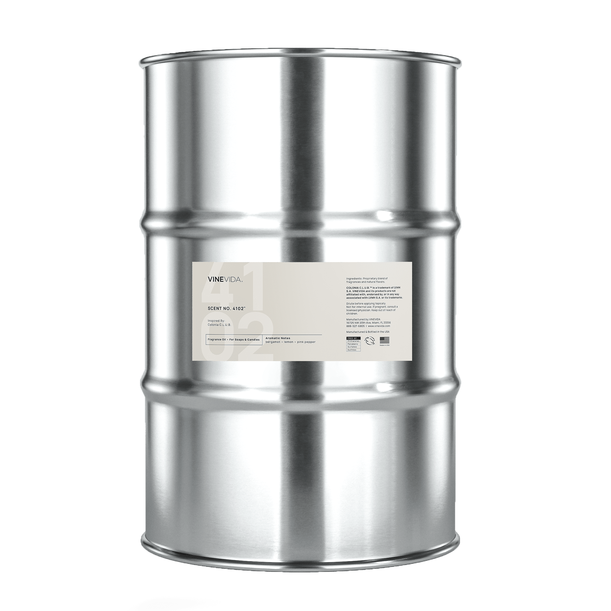 NO. 4102 Premium Fragrance Oil for Soap Making & Candle Making - Inspired by Acqua di Parma Colonia C.L.U.B. | Perfect for DIY Home Scents, Bath Products & Aromatherapy