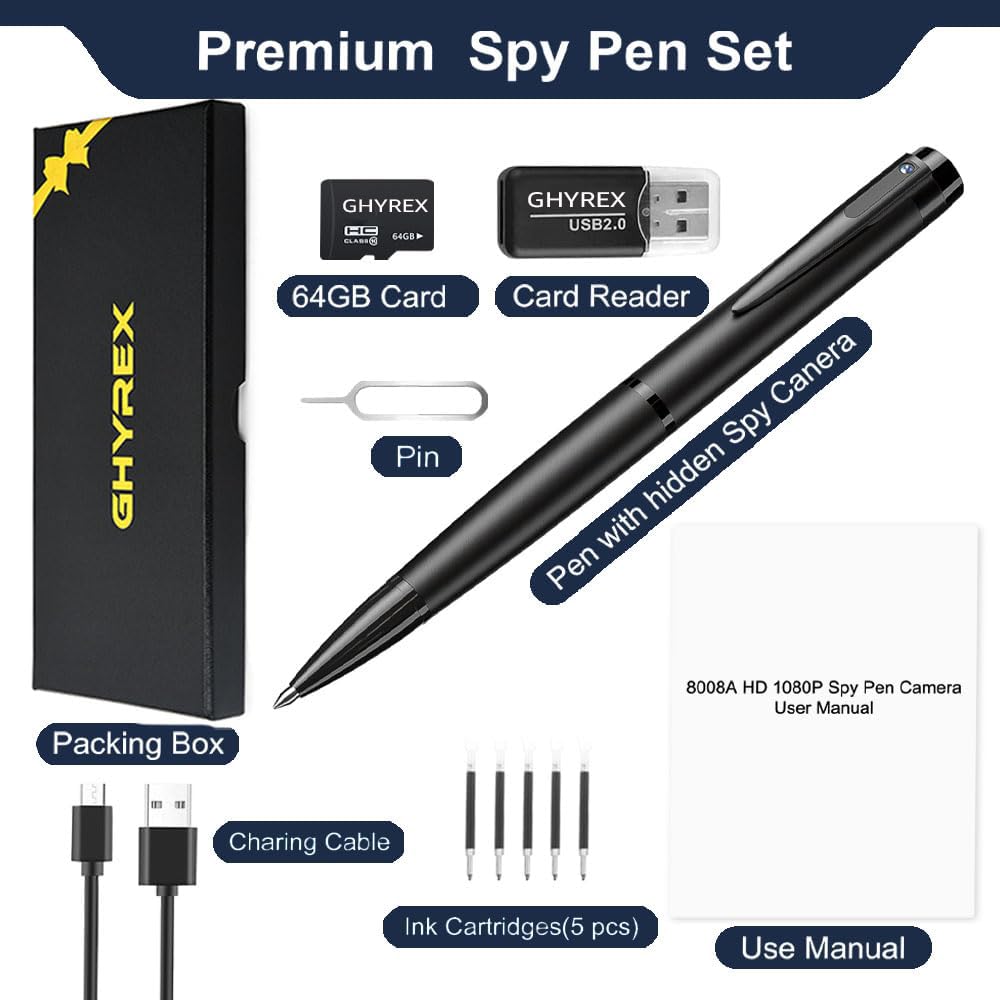 2024 Upgraded Hidden Spy Camera - 1080P FHD Mini Nanny Cam for Home Security & Indoor Surveillance | Discreet Monitoring for Baby, Elderly Care, Office & Retail Store Protection