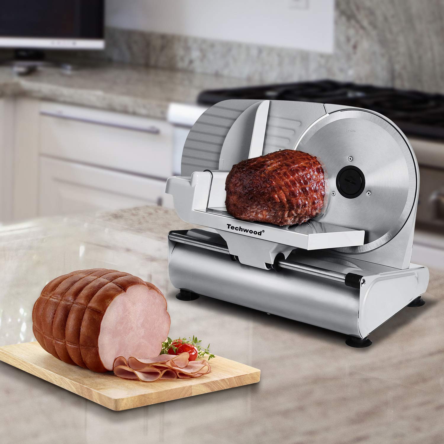 Techwood Electric Deli Meat Slicer - 9