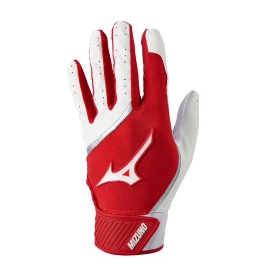 Mizuno MVP Prime Youth Baseball Batting Gloves - Lightweight & Durable for Training & Games - Perfect for Little League & Youth Baseball Players