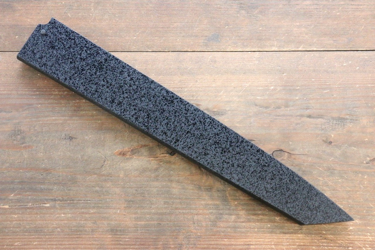 Premium Kuroishime Saya Sheath for 300mm Kiritsuke & Yanagiba Knives - Handcrafted Plywood Pin - Perfect for Sushi Chefs & Japanese Cuisine Preparation