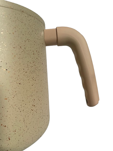Premium Terracotta Milk Warmer Cup - 6 oz Cream Ceramic Heating Mug for Coffee, Tea & Hot Chocolate | Perfect for Home, Office & Gifts
