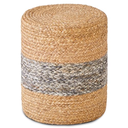 Natural Water Hyacinth & Grey Corn Shell
