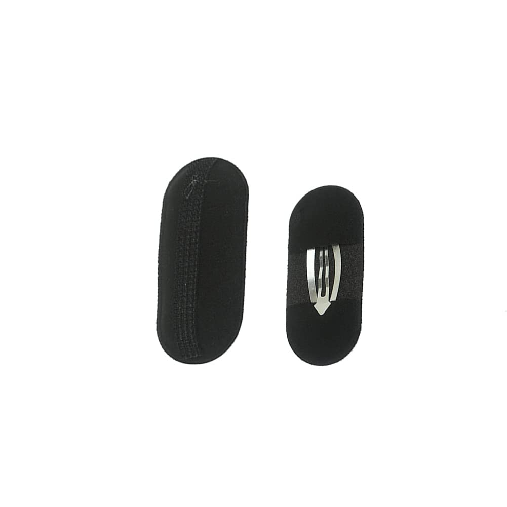 4 Pcs Black Hair Volume Clips for Women - Styling & Bump It Up