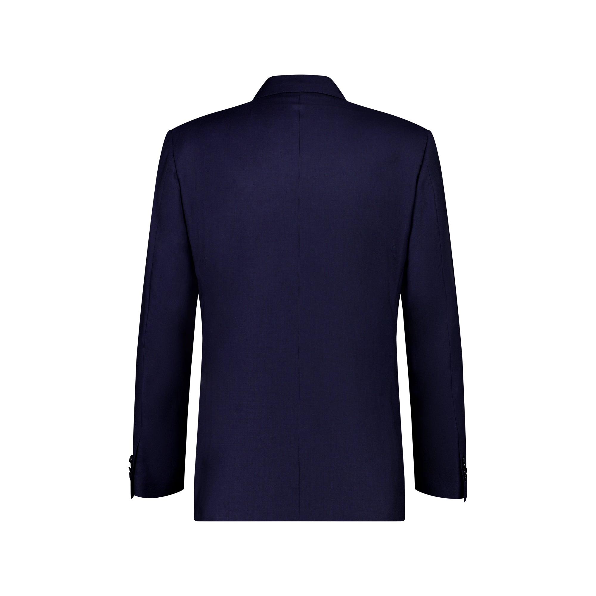 Premium CORNELIANI Men's Wool Suit - Navy Blue Business Attire for Professional Office Wear & Formal Occasions