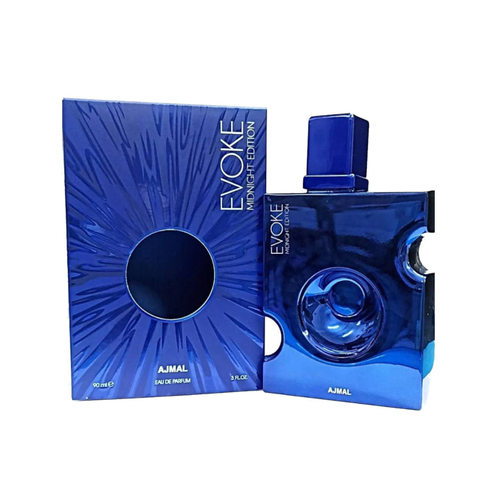 Evoke Midnight Eau de Parfum 90ml - Premium Long-Lasting Fragrance for Women & Men, Perfect for Evening Events, Date Nights & Special Occasions