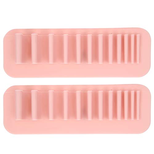 Wall-Mounted Cosmetic Brush Drying Rack for Makeup Brushes - Gentle Care Organizer for Bathroom & Home - Perfect for Salon, Vanity, and Travel Makeup Storage