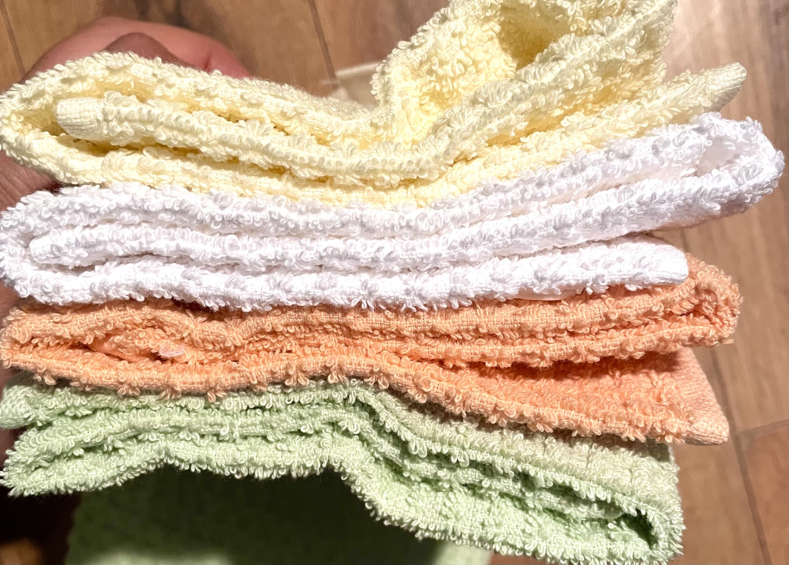 Premium 4-Pack Turkish Cotton Kitchen Towels Set | Ultra Absorbent & Quick-Drying Dish Towels | 16