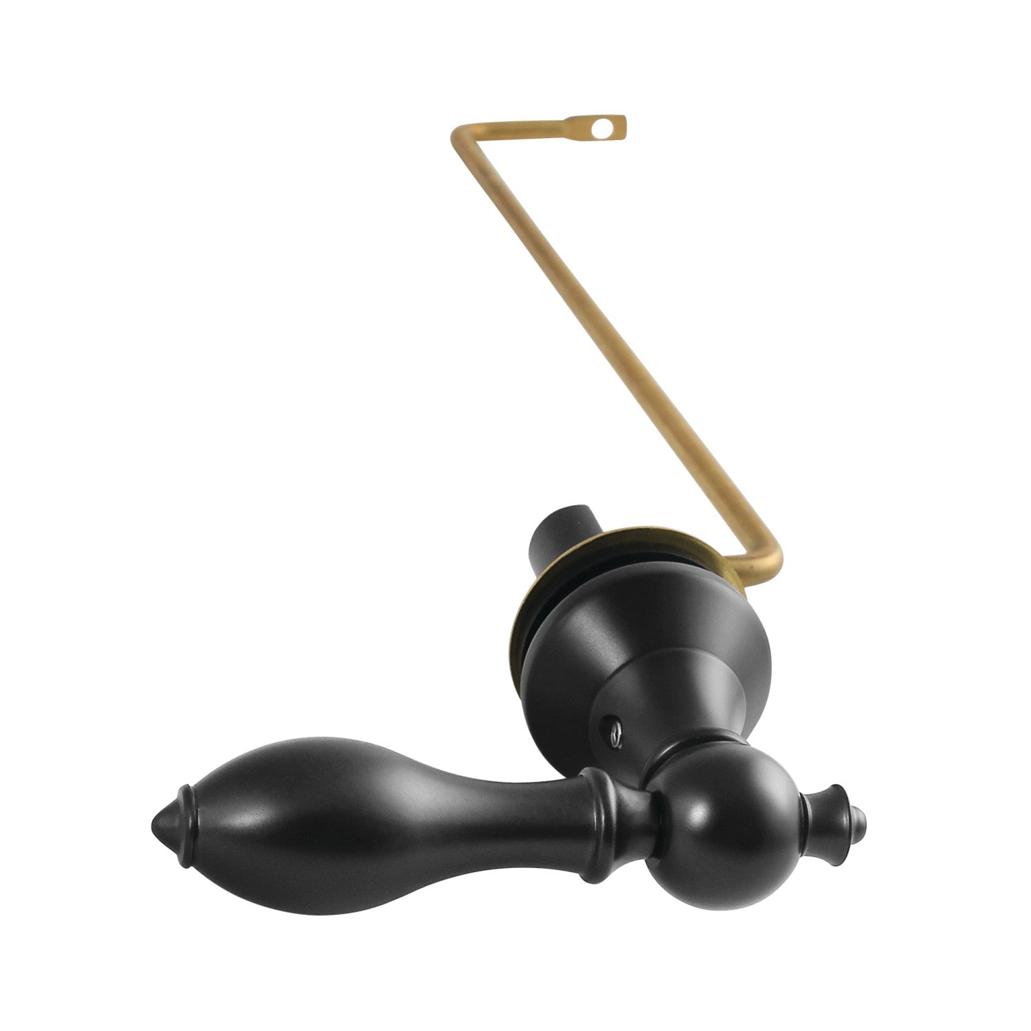 American Classic KTACLS0 Side Mount Toilet Tank Lever in Matte Black - Durable Bathroom Hardware for Easy Flush Control | Perfect for Home, Office & Commercial Restrooms