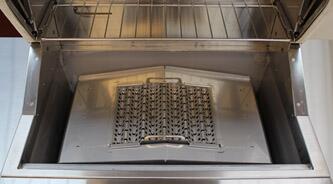 28 Inch Built-In Pellet Grill with 800 sq. in Grilling Area, Stainless Steel Construction & Warming Rack - Perfect for Backyard BBQs, Tailgating, and Outdoor Cooking | C1P28