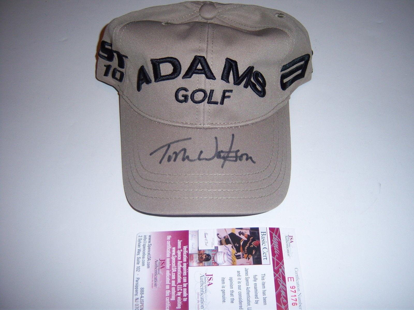 Tom Watson Masters Champion Autographed Adams Golf Hat with JSA/COA - Signed Golf Hats & Visors for Collectors and Golf Enthusiasts