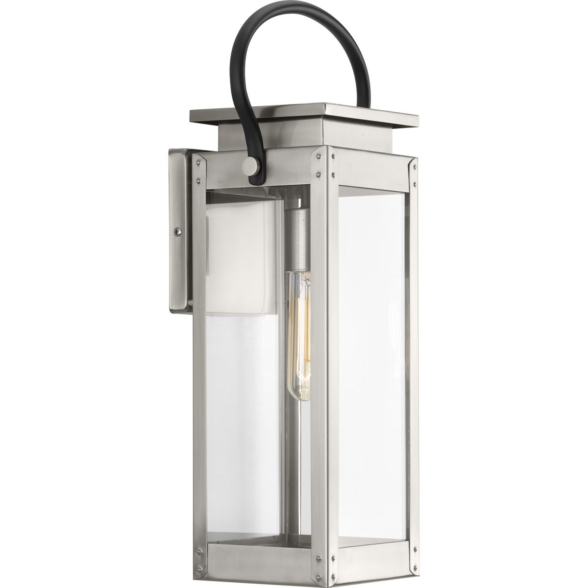 Union Square Collection One Light Medium Wall Lantern - Outdoor Porch Light Fixture, Weather-Resistant Sconce for Patio, Garden & Entryway Lighting