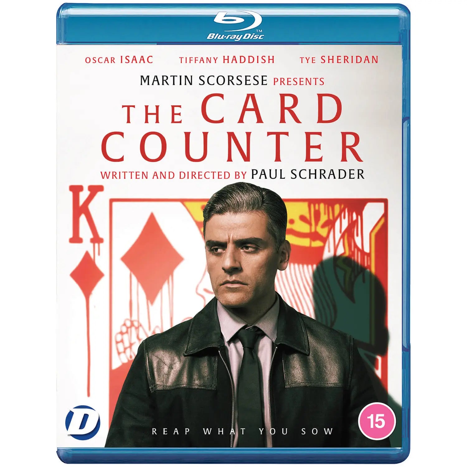 Card Counter Blu-ray DVD | Crime Thriller Movie Starring Oscar Isaac | Perfect for Movie Nights & Film Collections