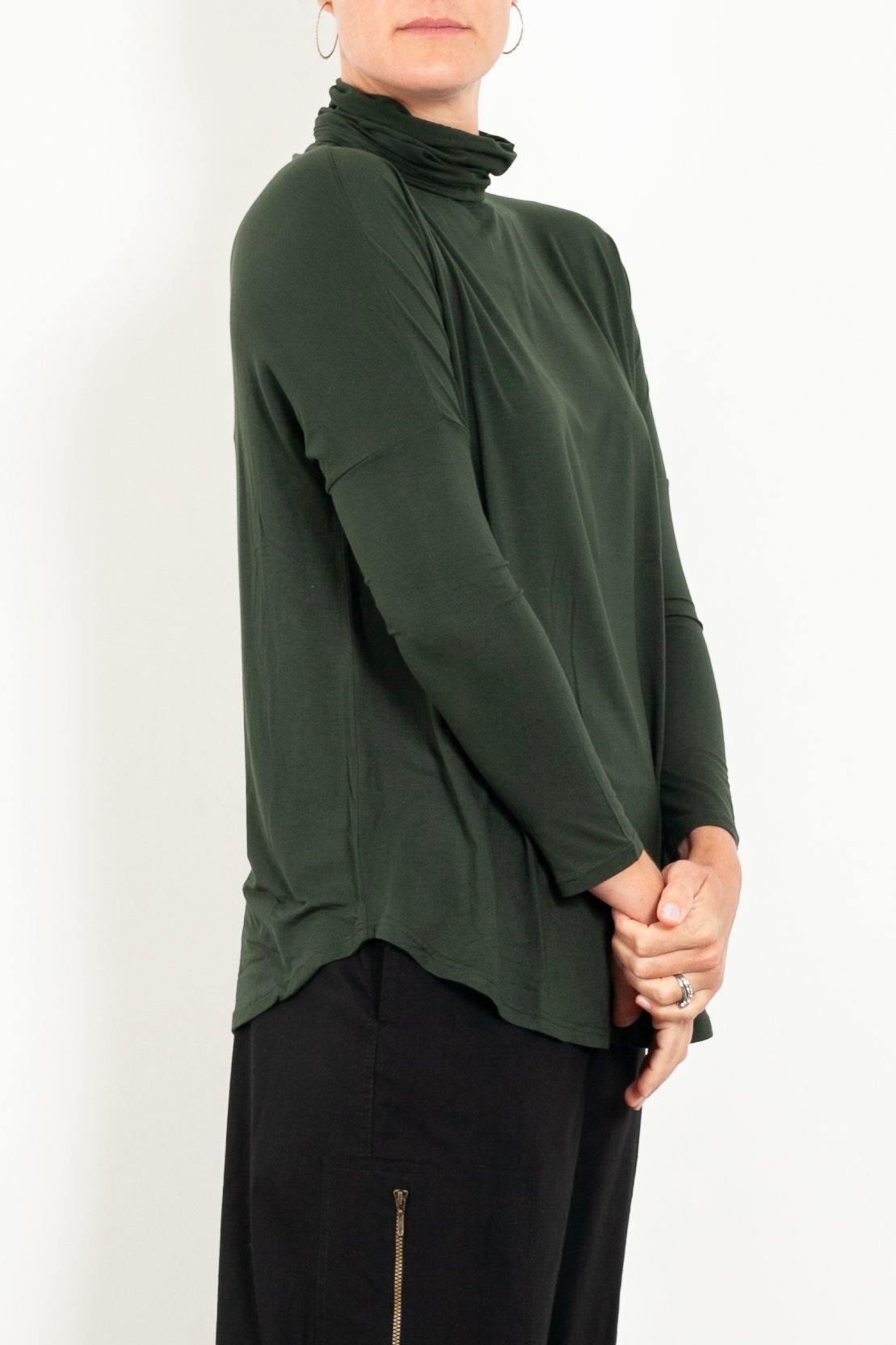 Tani Swing Turtle Neck Women's Tops - Stylish Casual & Office Wear for Everyday Comfort