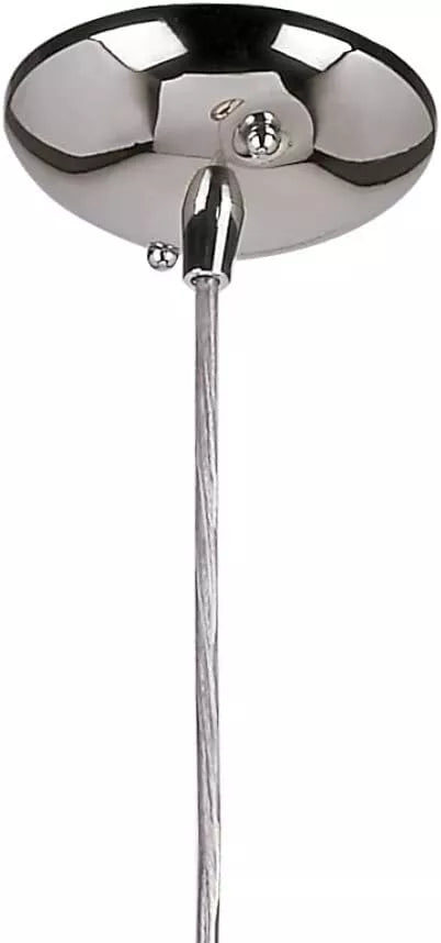 Trans Globe Lighting PND 870 Avenue Collection Single Light Mini Pendant - Polished Chrome Finish for Kitchen Island, Dining Room or Entryway Lighting