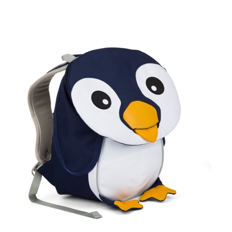 Affenzahn Small Pepe Penguin Backpack - Cute Animal-Themed Kids School Bag for Boys & Girls - Perfect for Preschool, Daycare & Travel Adventures