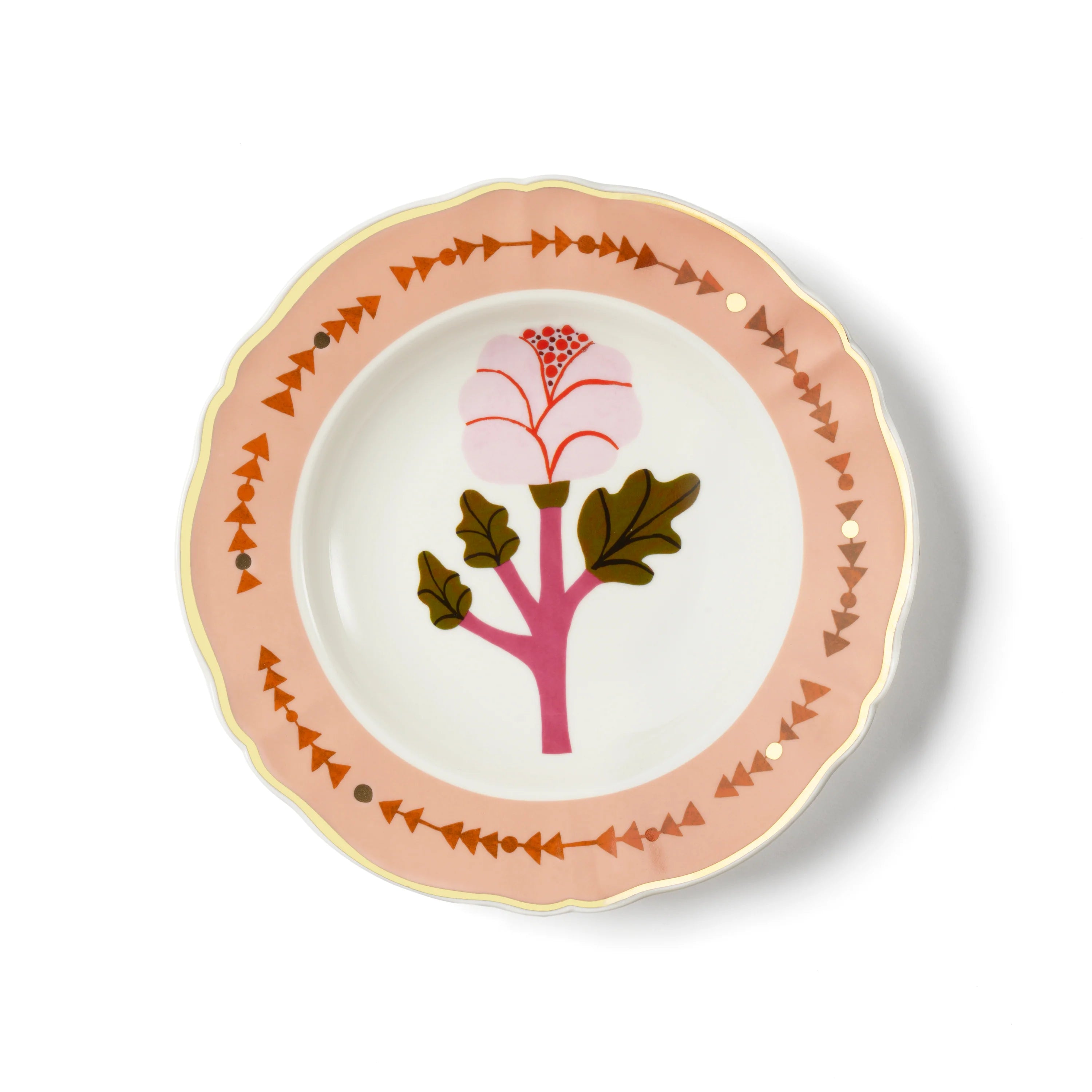 Bitossi Italy Botanica Dinnerware Set - Premium Ceramic Plates, Bowls & Mugs - Elegant Floral Design for Dining, Entertaining & Home Decor (50% Off Clearance Sale)