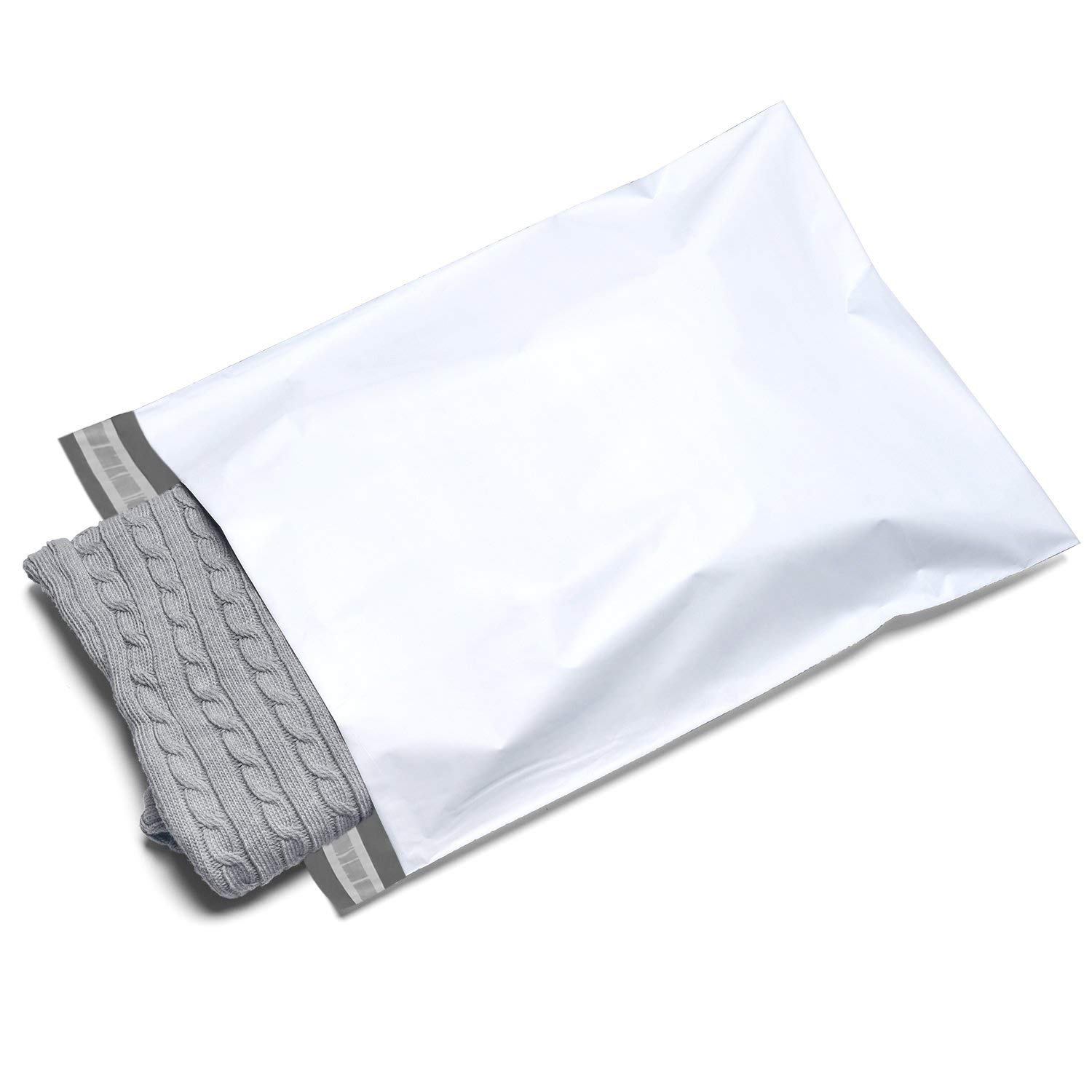 12x15.5 Inch Waterproof Poly Mailers - 2.5 Mil Thick Self-Sealing Shipping Envelopes (1000 Pack) | Strong Mailing Bags for Ecommerce, Amazon FBA & Small Business Shipping